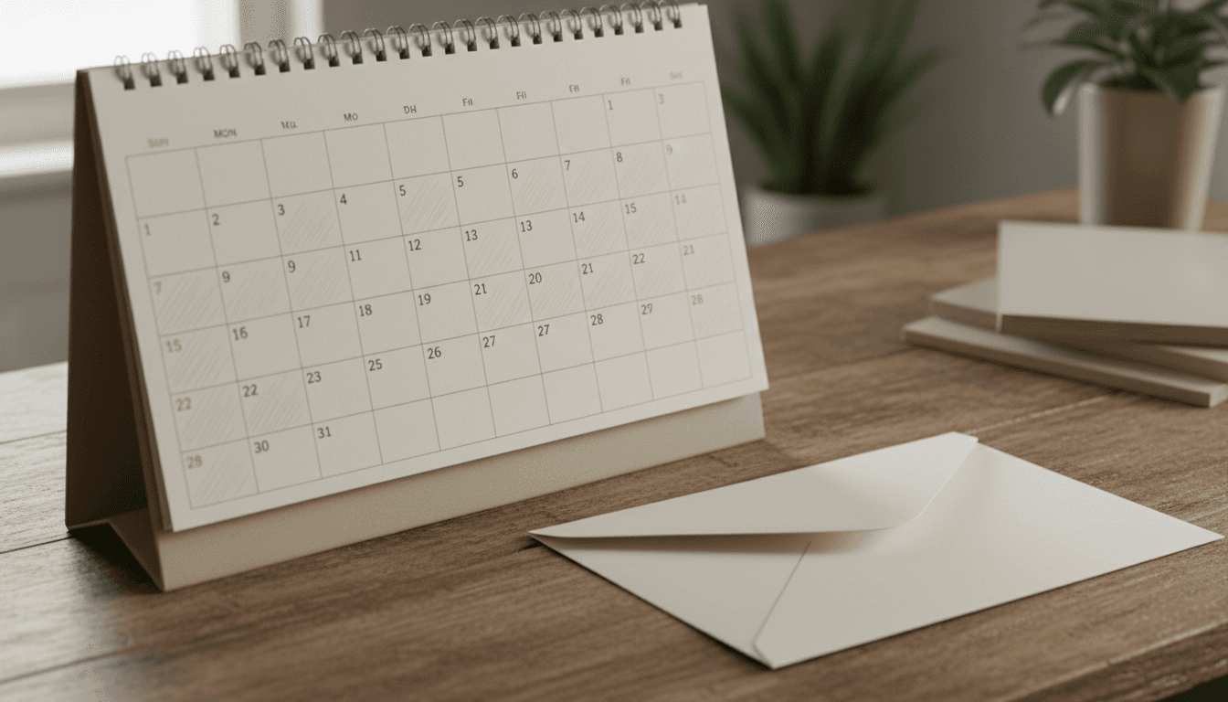 A consumer reading a court summons at a kitchen table, with a calendar open to a response deadline.